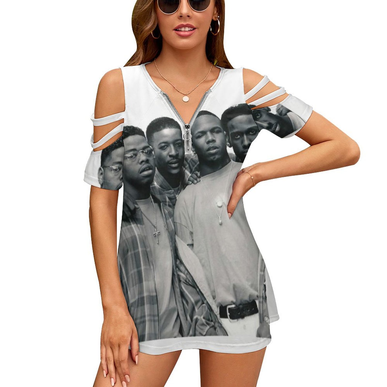 Men'S Accessories In The 90S - Boyz Ii-Chemise à Manches Courtes pour