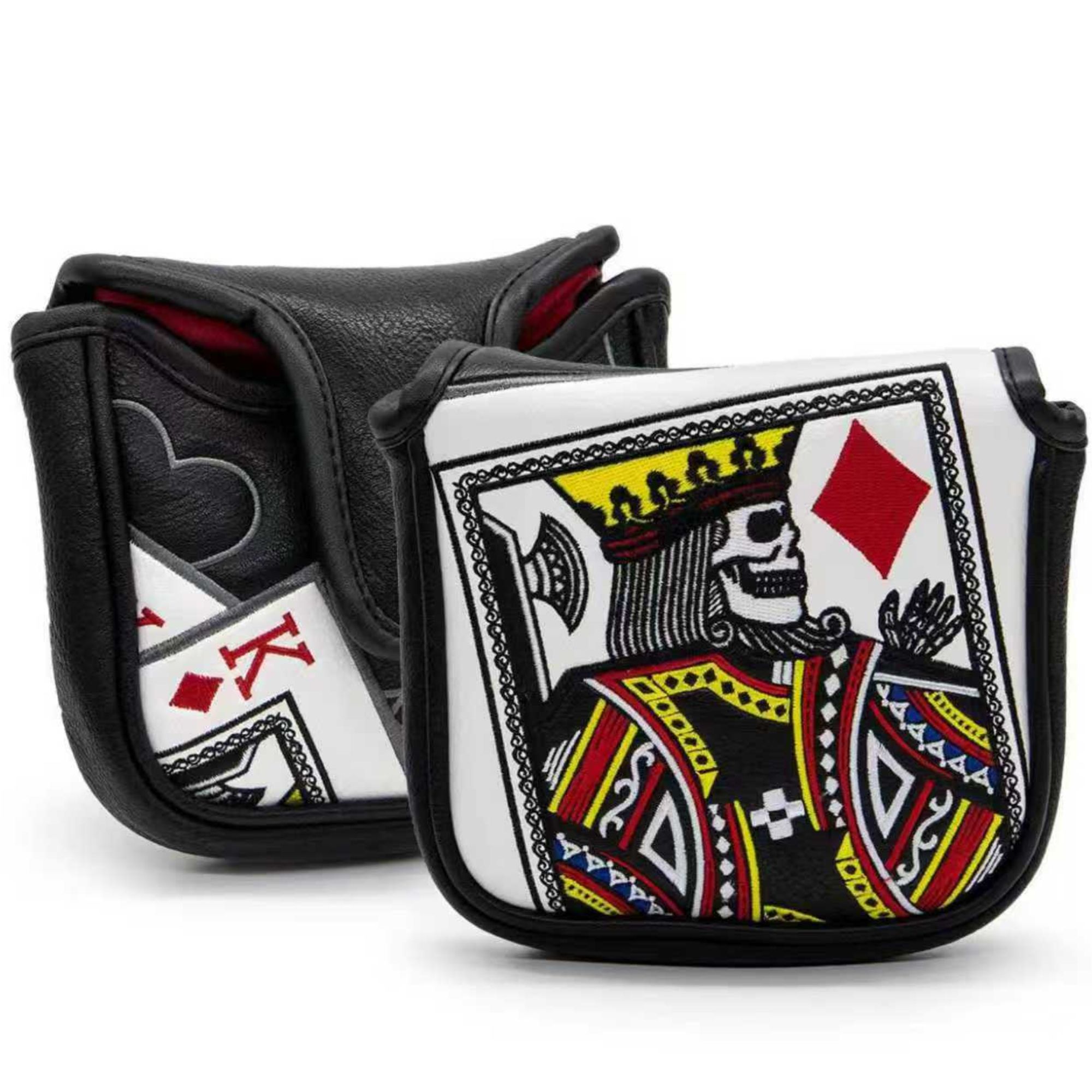 Men Accessories For Gift - King Of Hearts Putter maillet brodé