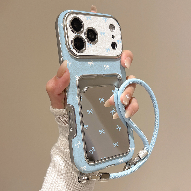 Phone Wallet Combo - Étui de téléphone mignon avec miroir