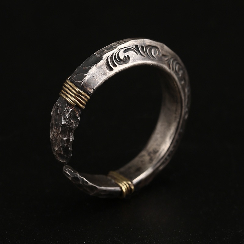 Men'S Accessories Gift Ideas - Bague en argent sterling 925 au