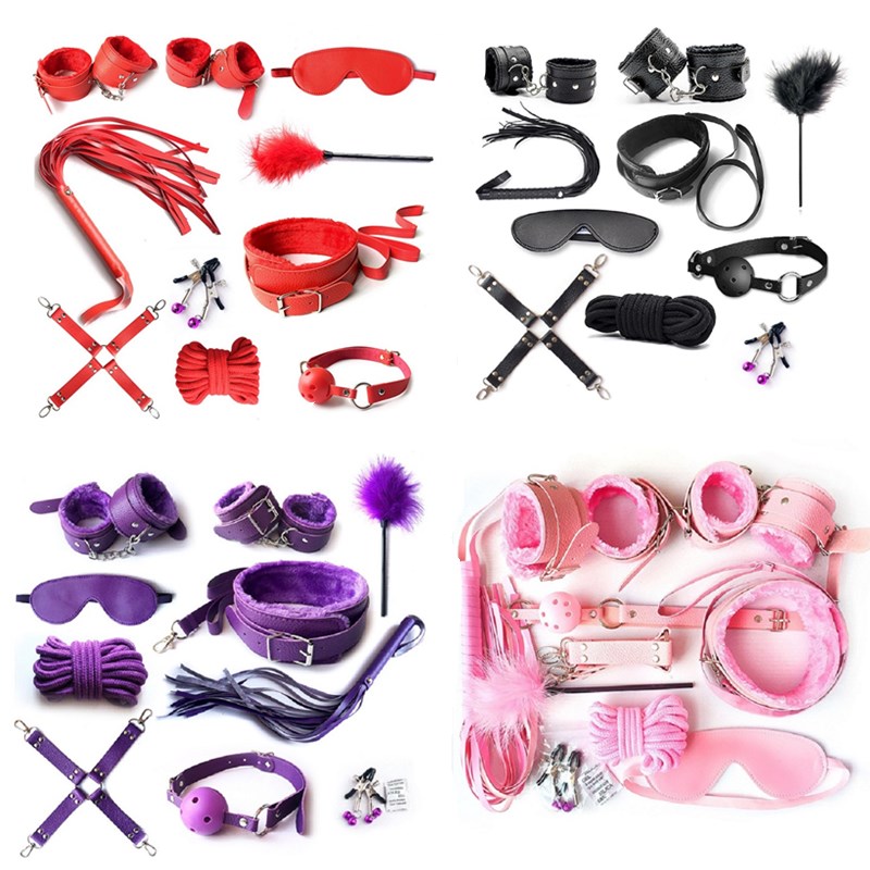Men Accessories Combo Set - Ensemble Bdsm pour adultes, jouets sexuels,