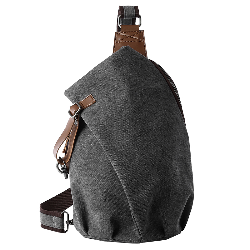 Men Accessories For Travel - Sac à bandoulière en toile rétro