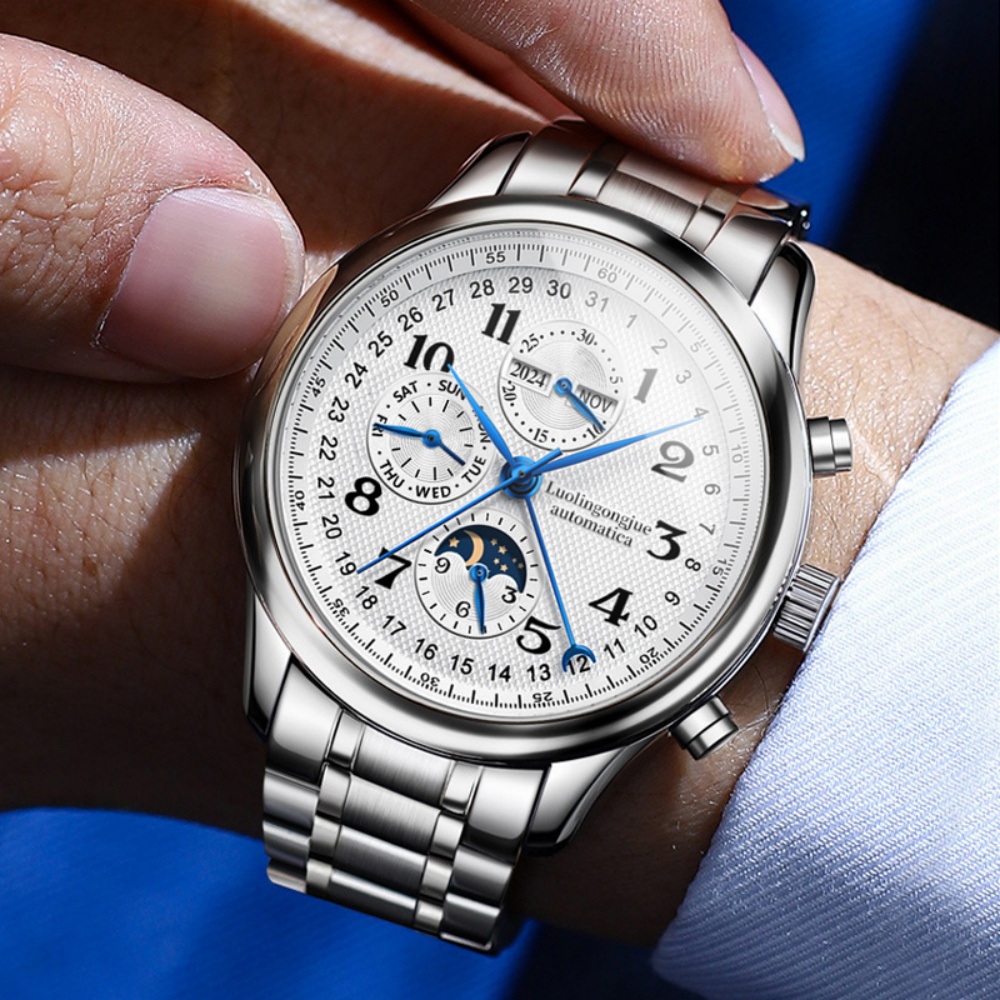 Men Accessories Aesthetic - Montre mécanique haut de gamme pour