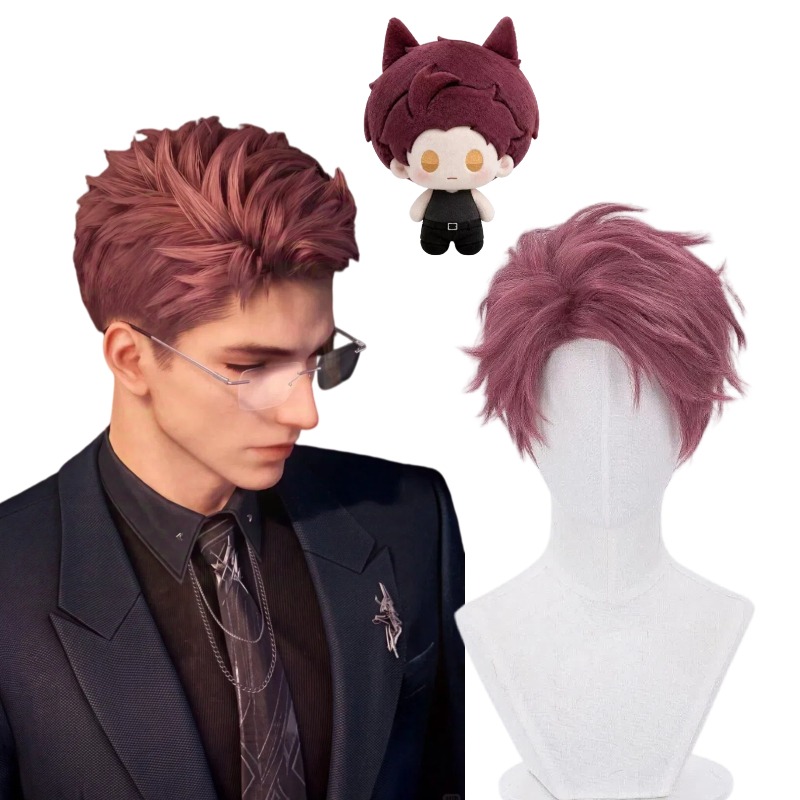 Men Accessories For Suit - Perruque Valko Game Love and Deepspace