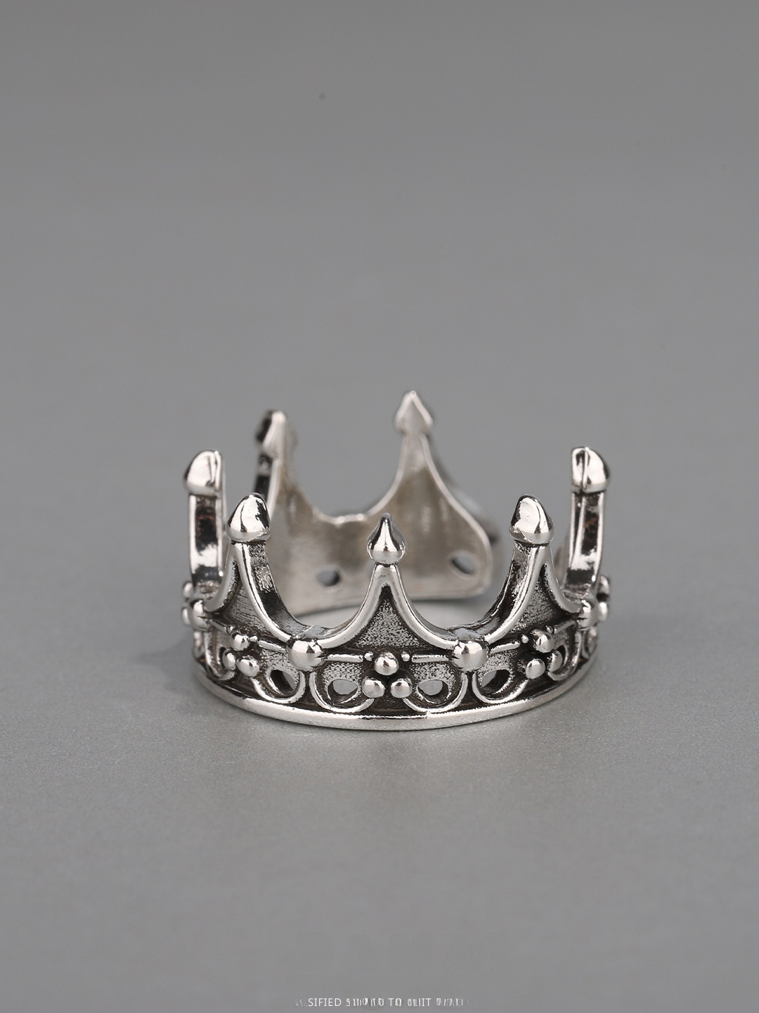Bague Couronne Gothique Ajusta - Men Accessories Ring avis et prix