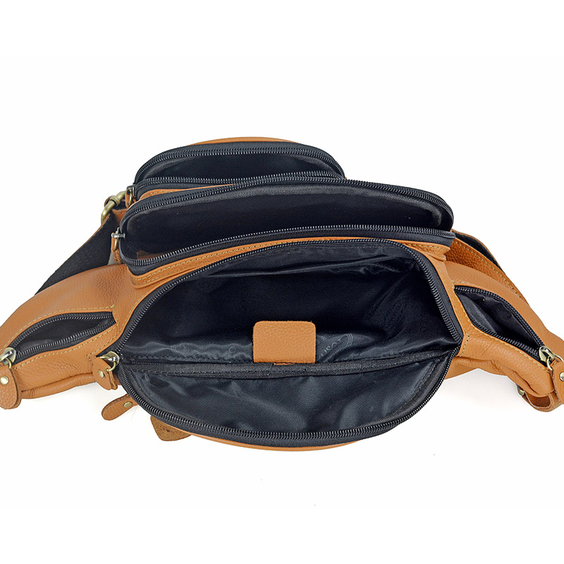 Sacs de taille en cuir véritab - Men Accessories For Travel avis et prix