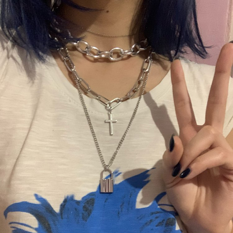 FNQUFUJ – collier en chaîne pu - Men Accessories Aesthetic avis et prix