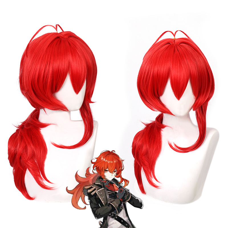 Genshin Impact Diluc Cosplay p - Men Accessories For Travel avis et prix