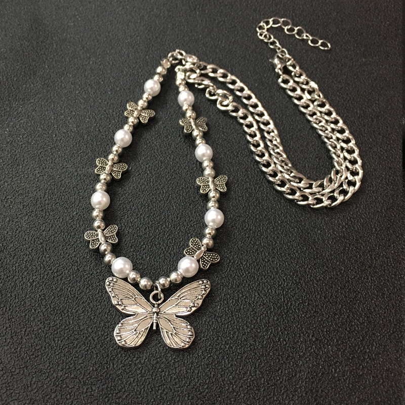 Gothique Papillon Pendentif Co - Men Accessories Aesthetic avis et prix