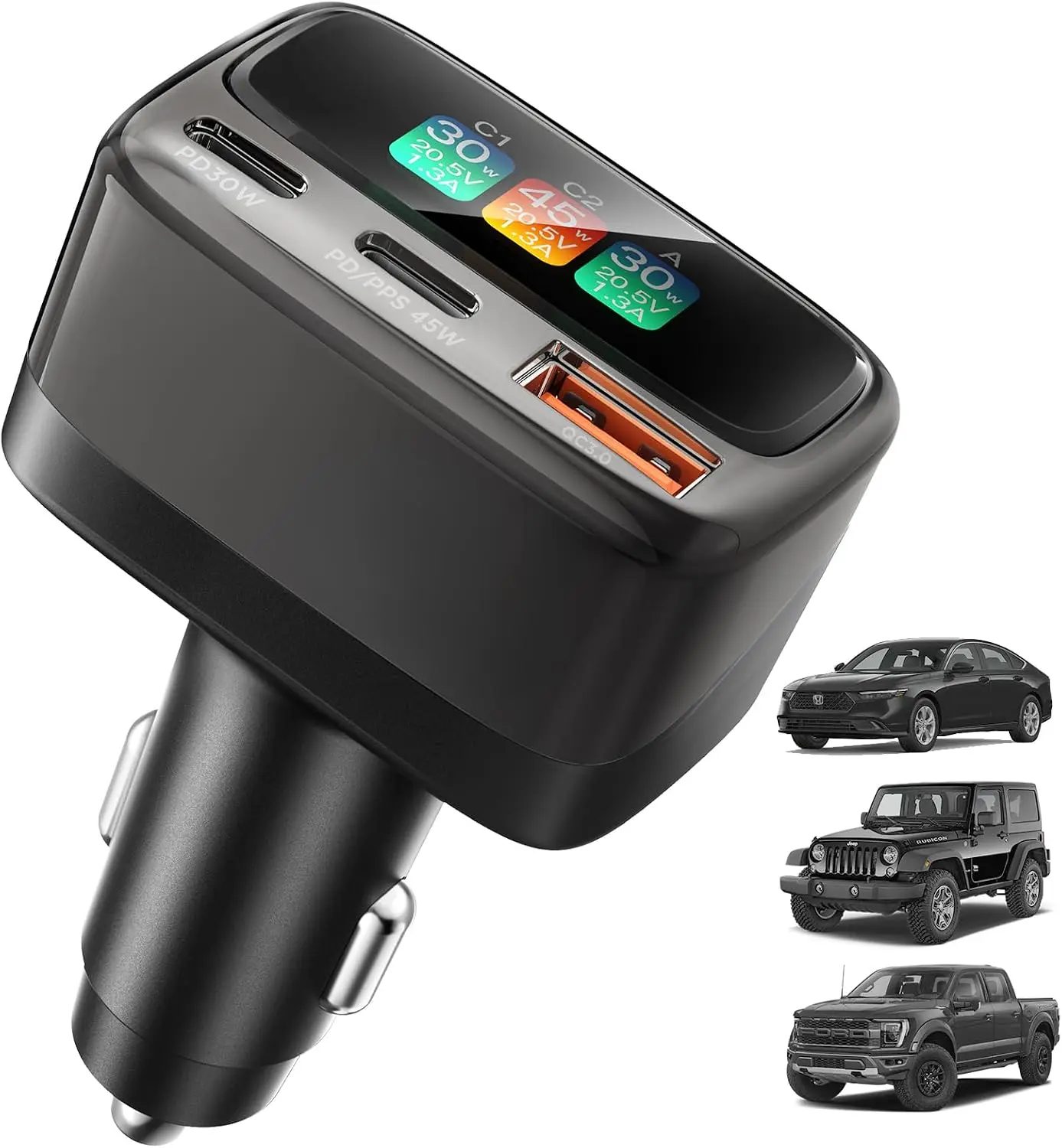 Chargeur de voiture USB-C 105W - Men Accessories For Gift avis et prix