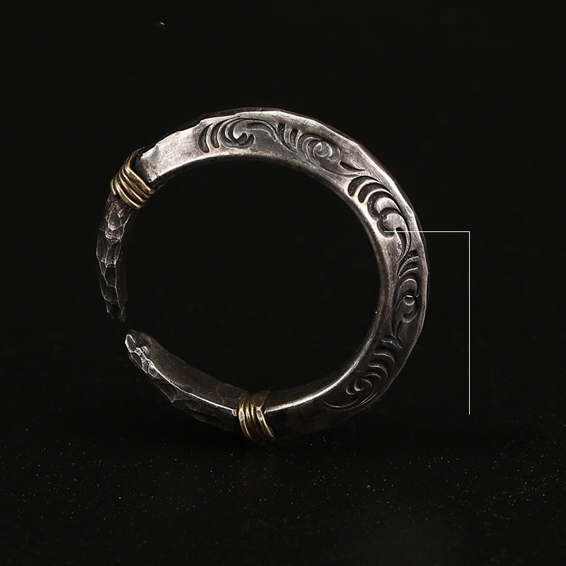Bague en argent sterling 925 a - Men'S Accessories Gift Ideas avis et prix