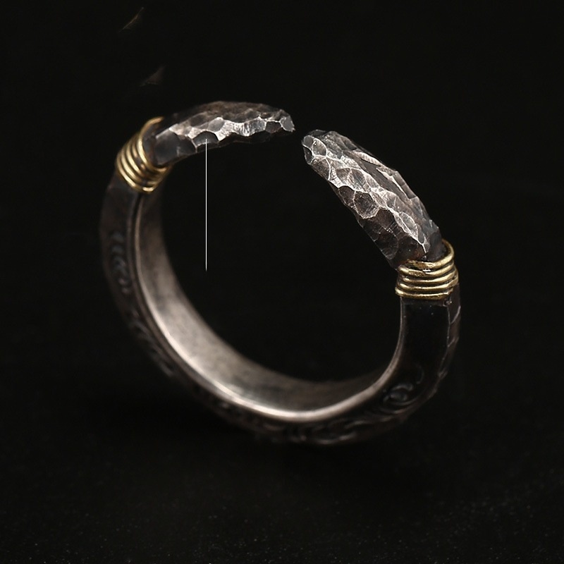 Bague en argent sterling 925 a - Men'S Accessories Gift Ideas avis et prix