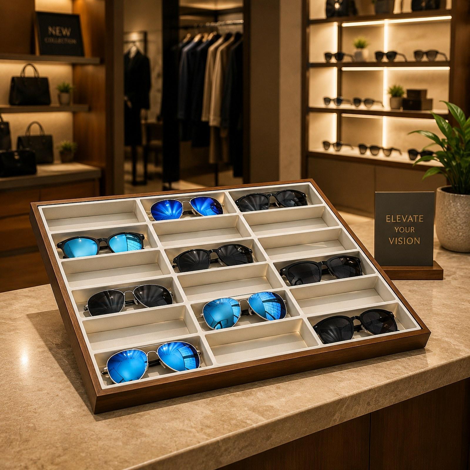 Présentoir à lunettes, boîte d - Men Accessories In Store avis et prix