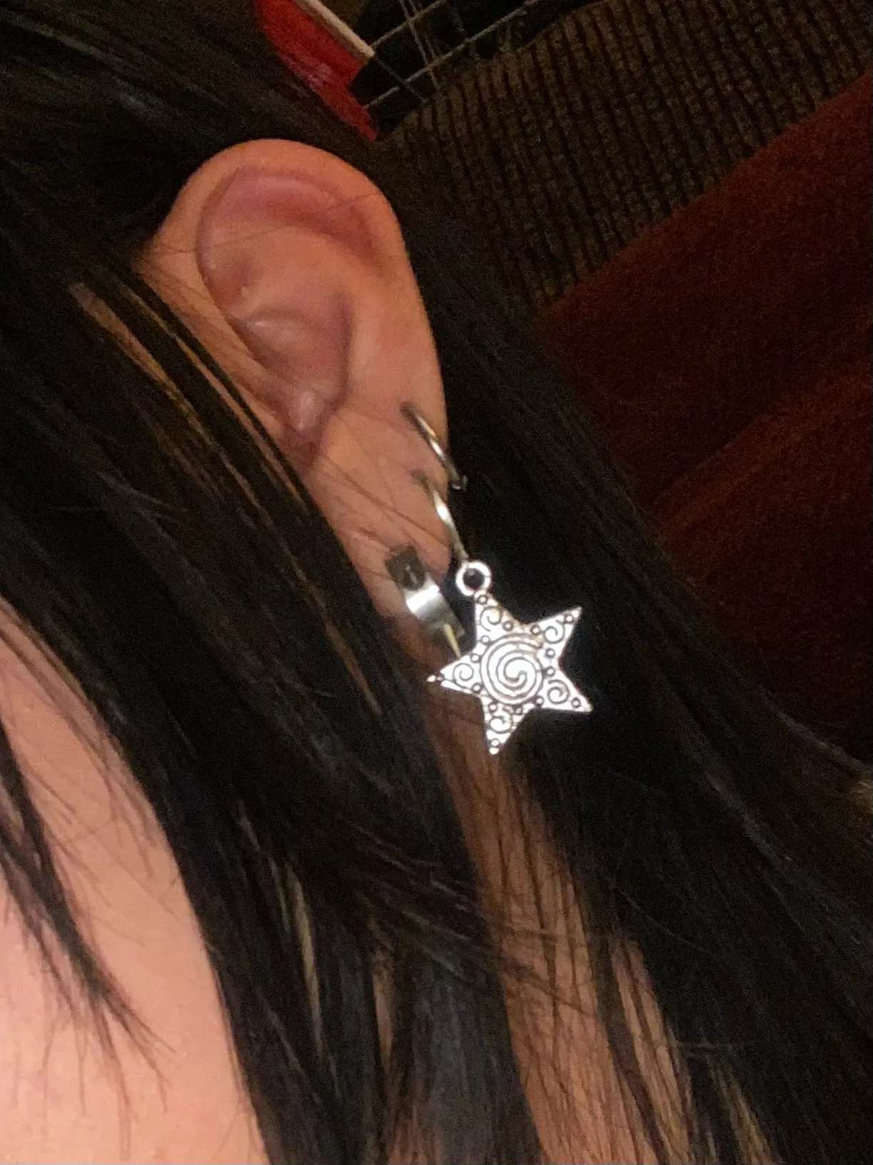 Boucle d'oreille pendentif éto - Men Accessories Aesthetic avis et prix