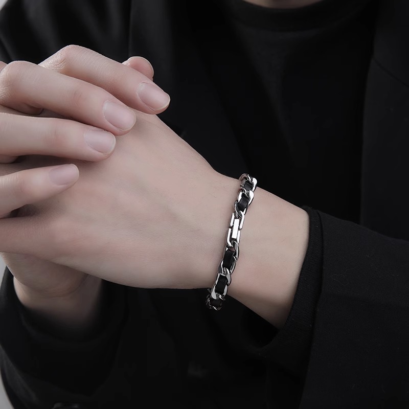 Bracelet tendance en acier tit - Men'S Accessories High End avis et prix