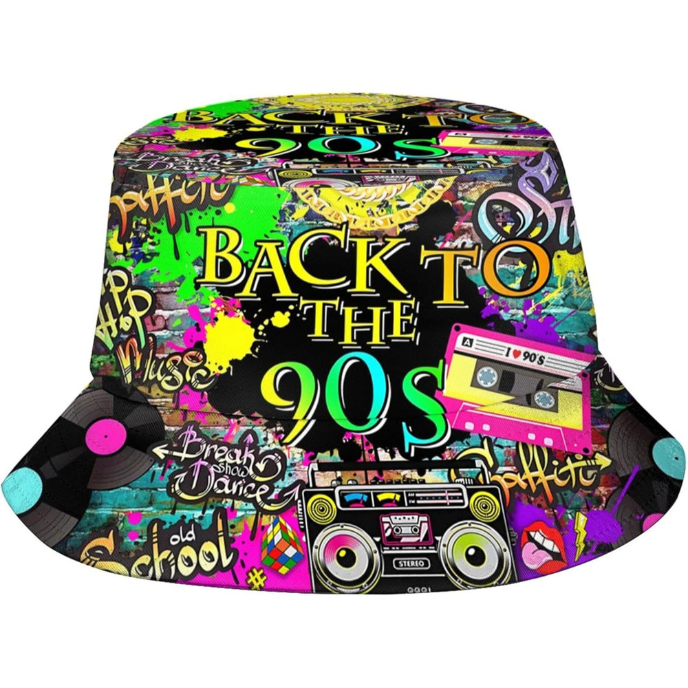 Chapeau Bob Rétro Mode Années  - Men'S Accessories In The 90S avis et prix