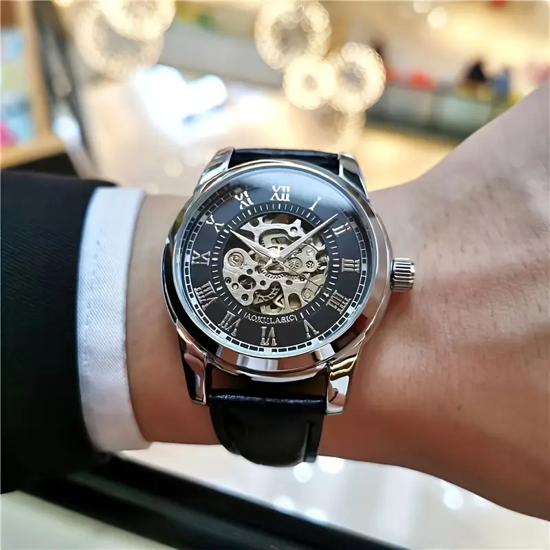 Montre mécanique automatique é - Men Accessories Elegant avis et prix