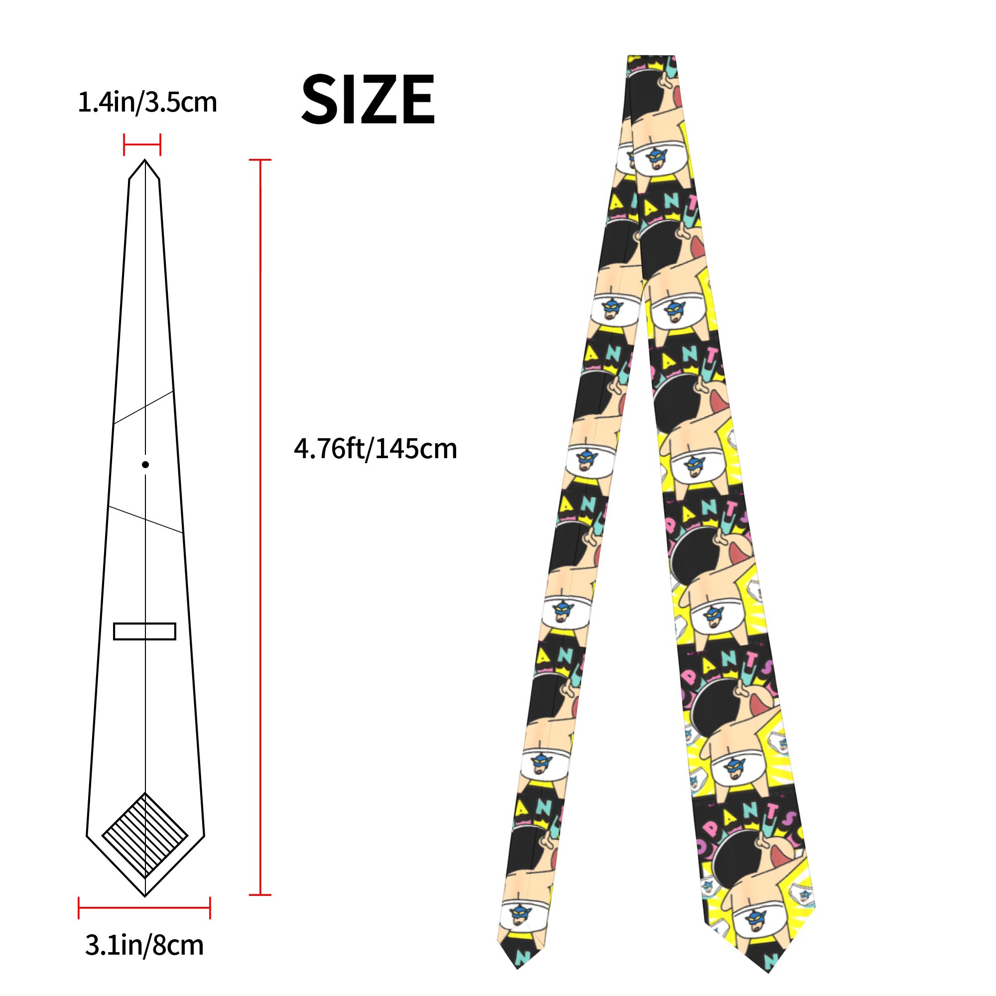 Cravate Shinchan Cartoon année - Men'S Accessories In The 90S avis et prix
