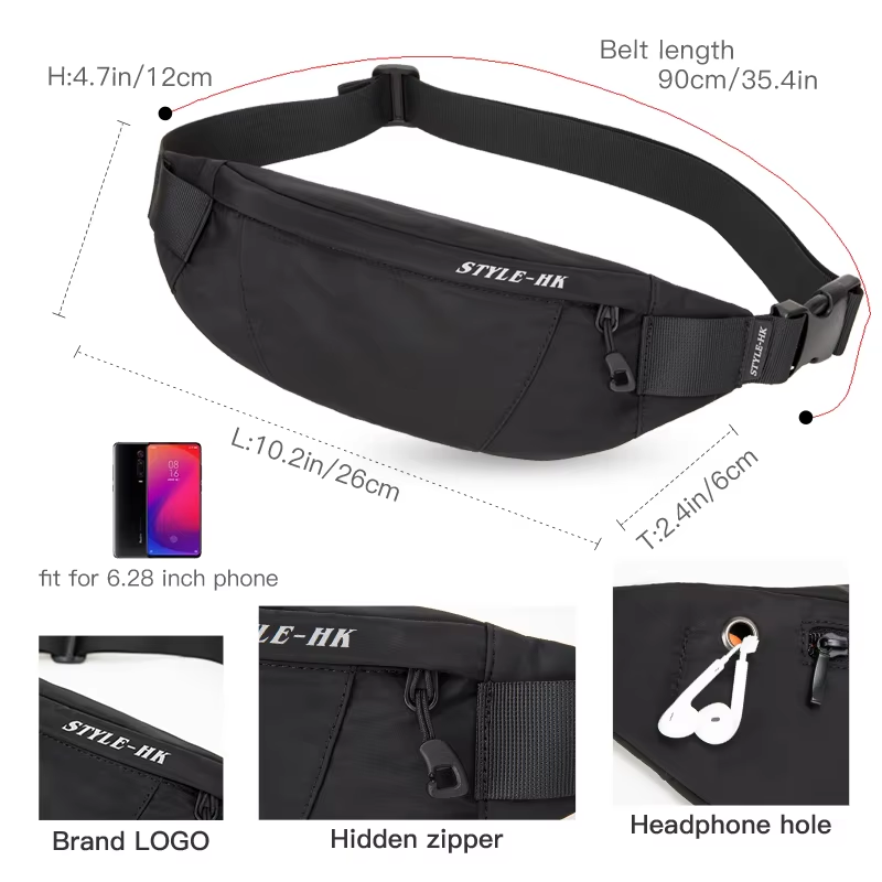 Heroic Knight Sac banane de ha - Men Accessories For Travel avis et prix